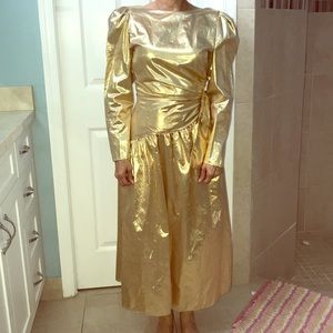 Vintage Gold dress